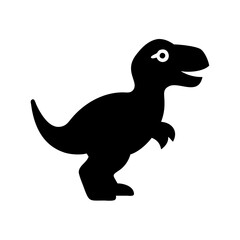 Create a prehistoric dinosaur mascot logo.