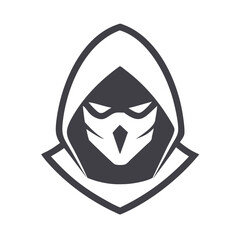 Design a stealth assassin mascot logo.