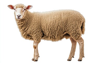 Beautiful Sheep Clipart isolated on a white background
