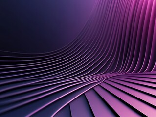 Abstract Purple Curving Lines Design Background