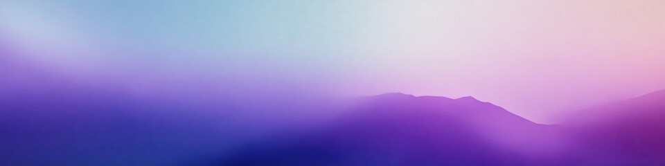 Obraz premium abstract landscape, purple and blue gradient, smooth horizon, tranquil water surface, minimalist design, ethereal atmosphere, digital art, soft lighting, dreamy mood, vibrant colors, surreal environme