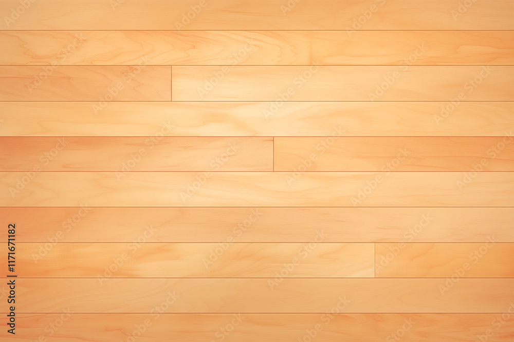 Poster light wood panel with smooth and simple design, featuring natural grain patterns and warm tone, idea