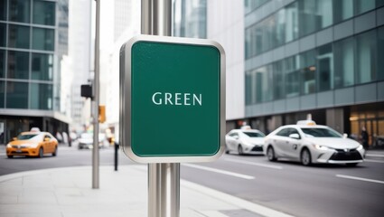 Traffic signal change event urban intersection photography cityscape street view safety awareness