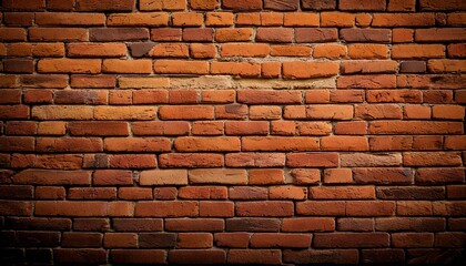 Mur en briques rustique pour fond chaleureux Generated image
