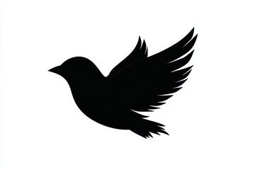 Obraz premium Twitter Logo Silhouette Vector Silhouette Design Isolated on White Background