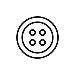 Buttons fashion tailor icon vector basic design