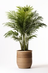 Obraz premium A vibrant potted plant with lush green leaves, ideal for home decor and interior design.