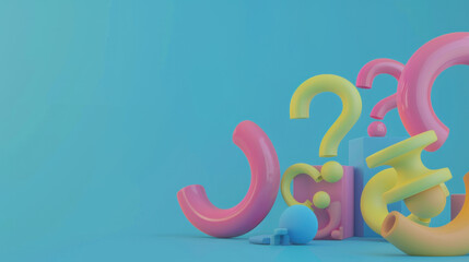 Obraz premium question mark symbol