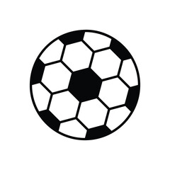 Fototapeta premium Football vector icon