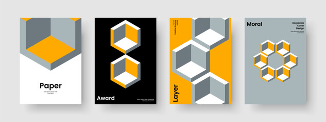 Abstract Book Cover Layout. Geometric Poster Template. Modern Banner Design. Background. Report. Brochure. Business Presentation. Flyer. Handbill. Pamphlet. Newsletter. Journal. Catalog