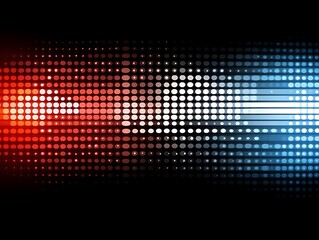 Abstract Red Blue Dotted Light Pattern Background