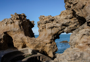cave in region country