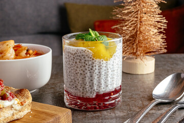 food on a plate. food from the restaurant. photos for the menu