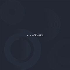 Abstract background with black circle line patterns, creating a sleek, modern aesthetic.