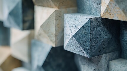 Folded Geometric Paper Shapes