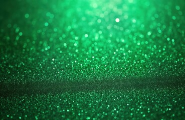 Vibrant green glitter background perfect for St Patricks Day. Festive, celebratory backdrop. Ideal for decorations posters, banners. Celebratory green background image for festive atmosphere. Image