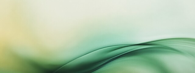 Fototapeta premium Abstract waves, smooth curves, fluid motion, mint green gradient, minimalist design, soft shadows, elegant flow, silk texture, ethereal atmosphere, soothing colors, gentle undulation, subtle shading, 
