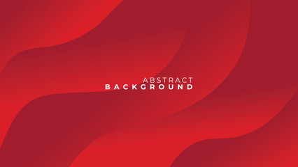 Abstract red background with soft gradient colors and smooth, curving lines.