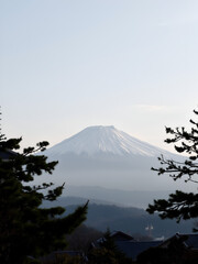 Mountain fuji background,Mountain Fuji in Japan.