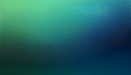 Obraz premium abstract noise blue green gradient background blending colors from dark to light
