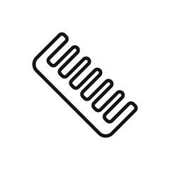 Hairbrush make up beauty icon vector basic design