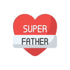Super Dad vector icon