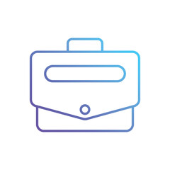 Briefcase vector icon