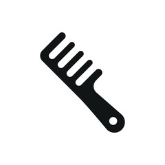Hairbrush make up beauty icon vector basic design