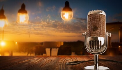 vintage mic celebrates radio day