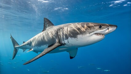 Great White Shark Isolated