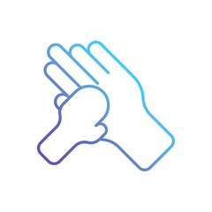 Fototapeta premium Dad vector icon