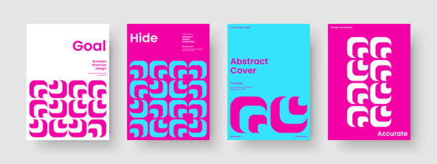 Geometric Brochure Design. Modern Report Template. Creative Poster Layout. Background. Book Cover. Flyer. Banner. Business Presentation. Handbill. Newsletter. Brand Identity. Notebook. Pamphlet