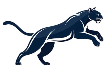 Obraz premium Puma simple icon