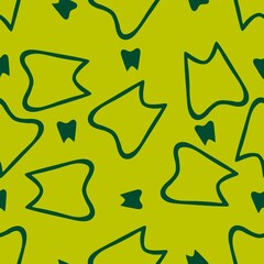 Medicine seamless teeth pattern for wrapping paper and fabrics and linens