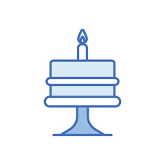 Cake vector icon