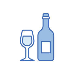 Wine vector icon