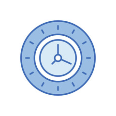 Clock vector icon