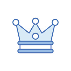 Fototapeta premium King vector icon