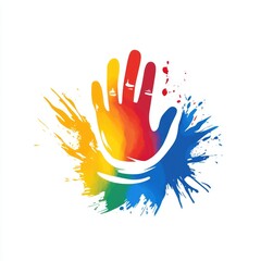 Obraz premium Dynamic Union: Creative Logo Design Symbolizing Association and Innovation