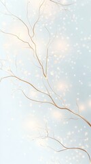 Abstract Futuristic AI-Inspired Gradient Background with Glowing Network Connections 13