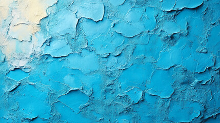 Turquoise painted wall with a smooth, plain background symbolizing calm, serenity, and tranquility amidst the chaos, offering a modern and minimalist aesthetic in a vibrant yet peaceful setting


