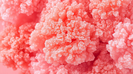 A soft yet vibrant coral pink background symbolizing calm amidst chaos, blending soothing hues with a touch of unpredictability and energy that invites contemplation and introspection

