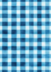 Blue gingham pattern for spring design projects and textiles