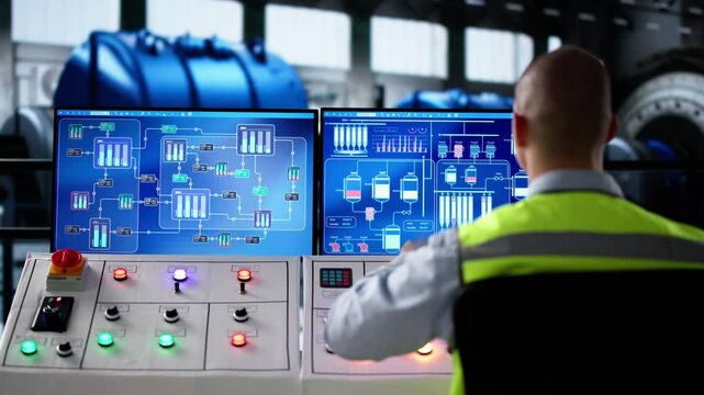 Power And Gas Plant Using AI Scada System