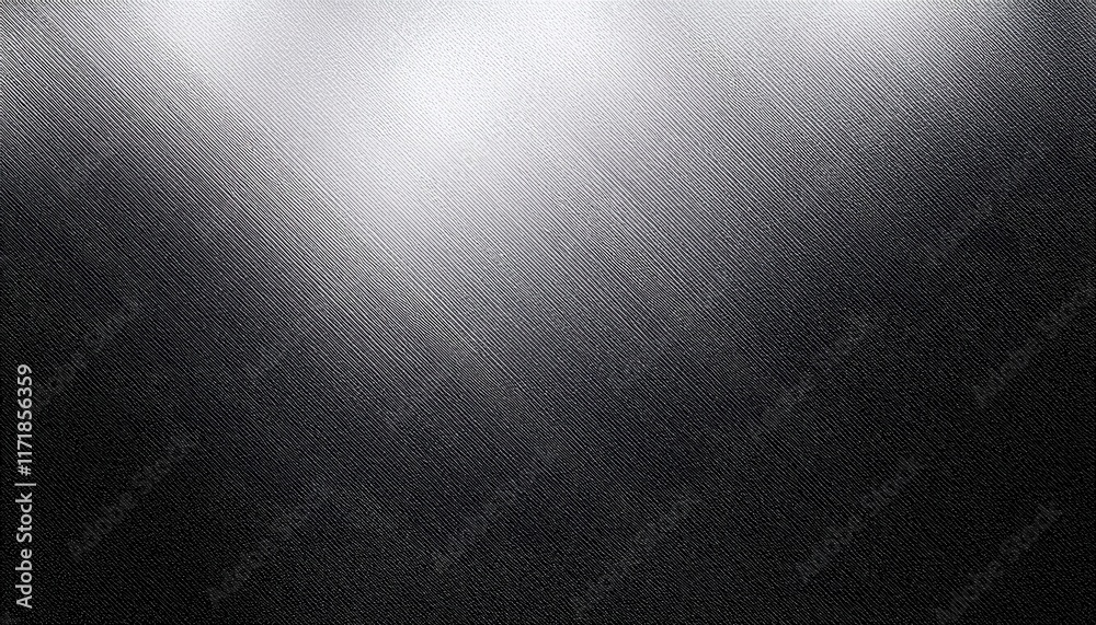 Aufkleber high contrast metallic texture background with gradient shading effect ideal for industrial design, 