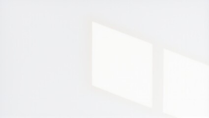 Abstract white background with subtle diagonal shadows creating a minimalistic and clean design, ideal for modern branding or design projects. Generative, AI,