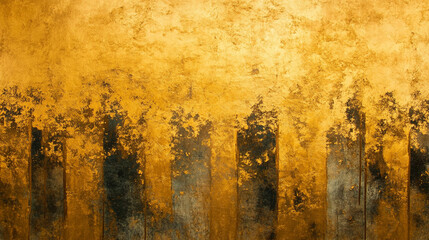 Elegant luxury golden Venetian plaster wall background with subtle texture and metallic sheen evoking sophistication timeless beauty opulence and a sense of refined artistry and exclusivity

