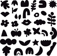 Print abstract shapes pack