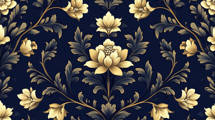 Abstract navy blue background with chaotic patterns resembling fluid motion and swirling forms symbolizing mystery depth creativity and the dynamic nature of emotions and the unknown

