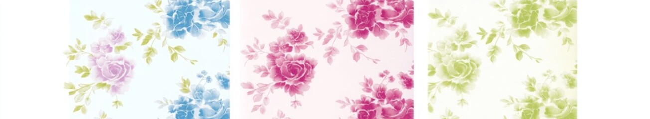 A delightful collection of posters featuring roses, leaves, floral bouquets, and flower compositions, perfect for notebook covers.